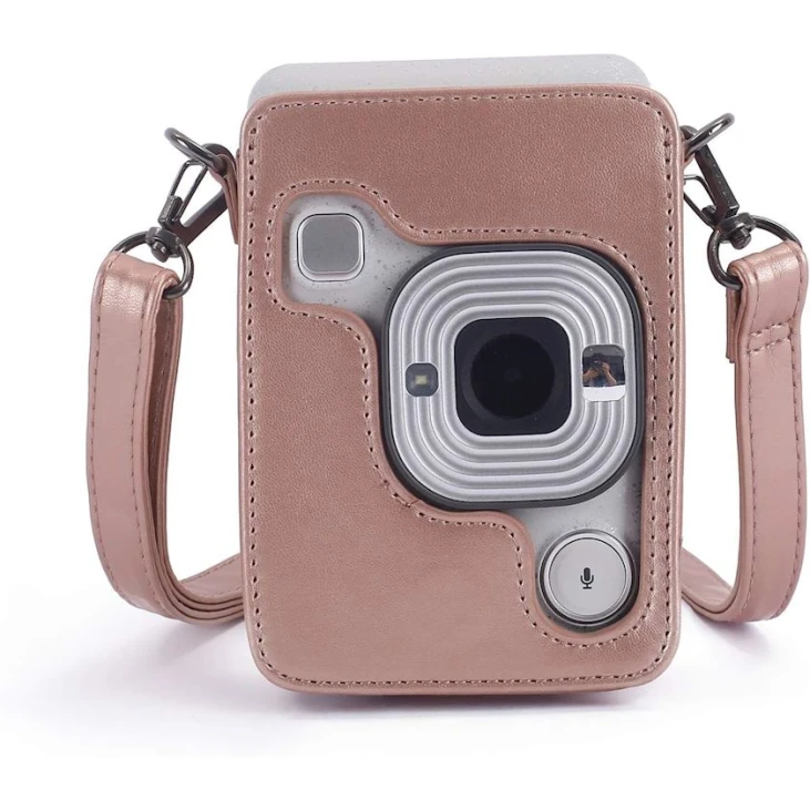 Чехол для фотоаппарата Instax Mini Liplay Fujifilm Instax Blush Gold Чехол для фотоаппарата Instax Mini Liplay Fujifilm Instax Blush Gold