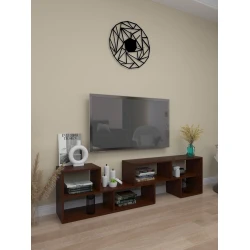 TV üçün tumba 3563_StellajTvLongVenge, 110x50x32.5 sm, LDSP, qəhvəyi TV üçün tumba 3563_StellajTvLongVenge, 110x50x32.5 sm, LDSP, qəhvəyi