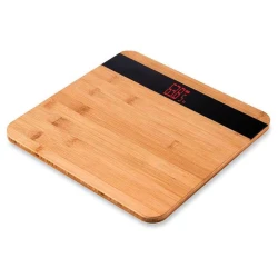 Döşəmə tərəzisi LCD ekranlı rəqəmsal taxta bədənli