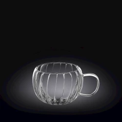 Чашка Wilmax 888411/A, 300 мл, стекло, прозрачная