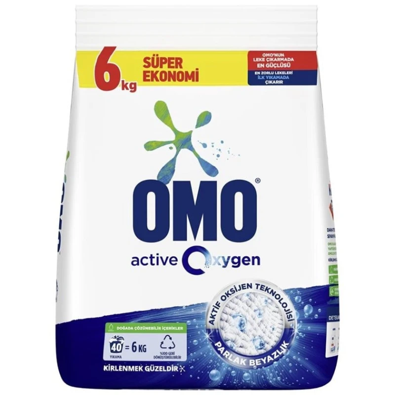 Стиральный порошок Omo Aktiv Oksigen, 6 кг Стиральный порошок Omo Aktiv Oksigen, 6 кг