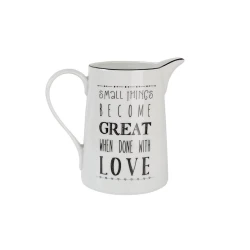 Графин Porland Be Happy 04AP020398, 1380 мл, белый Графин Porland Be Happy 04AP020398, 1380 мл, белый