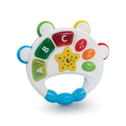 Музыкальная игрушка-бубен Addo Little Lot Baby's First Tambourine, 6+ мес Музыкальная игрушка-бубен Addo Little Lot Baby's First Tambourine, 6+ мес