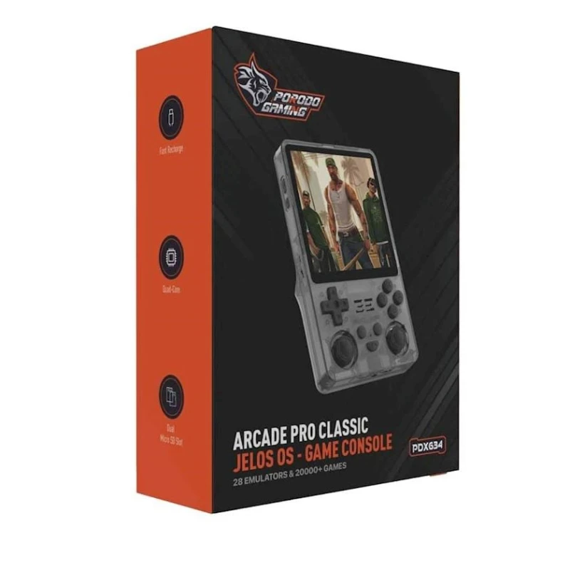Портативная игровая приставка Porodo Gaming Arcade Pro Classic Портативная игровая приставка Porodo Gaming Arcade Pro Classic