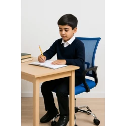 Ofis üçün kreslo, mavi Ofis üçün kreslo, mavi