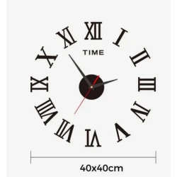 Divar Saatı Diy Clock Golden ZH019-1