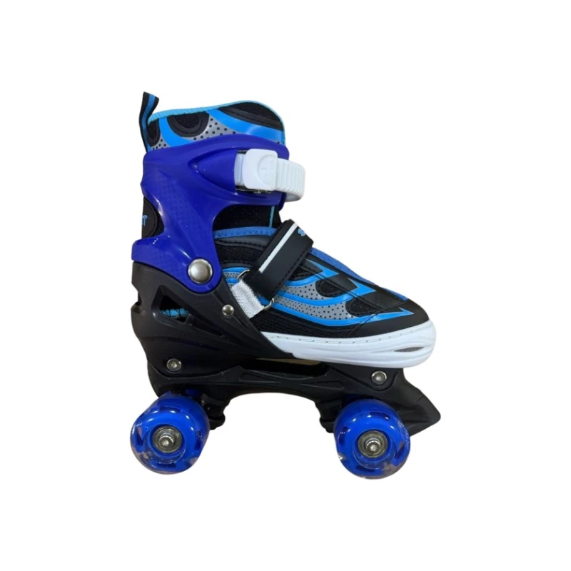 Роликовые коньки A609-2M, размер 35, синие