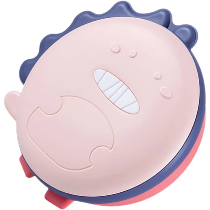 Lanç-boks QQ00001RP, paslanmayan polad, qırmızı/çəhrayı, 18.5x8 sm