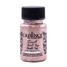 Akril boya-metallik Cadence Dora Metallic Paint 147 Antique Pink 50 ml