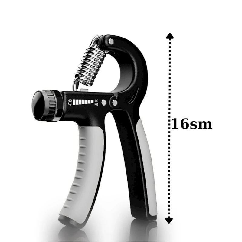 Эспандер кистевой Hand Grip 3097, пластик/сталь, черный Эспандер кистевой Hand Grip 3097, пластик/сталь, черный