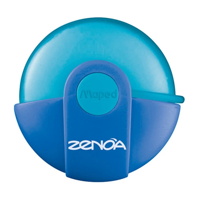 Ластик Maped Zenoa 511320, 54х54x21 мм, в защитном контейнере, в ассортименте