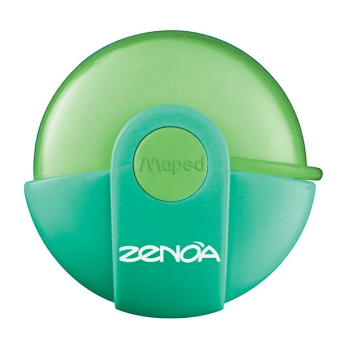 Ластик Maped Zenoa 511320, 54х54x21 мм, в защитном контейнере, в ассортименте