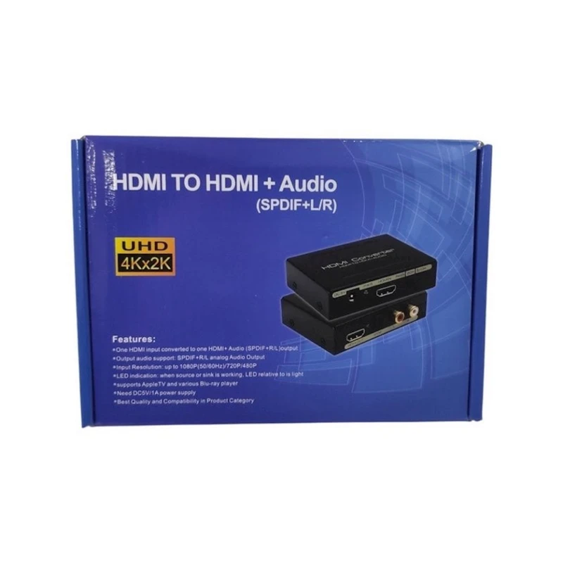 Сплиттер MT-VIKI HDMI Inout Analog to Optik 11V14 Model AY60