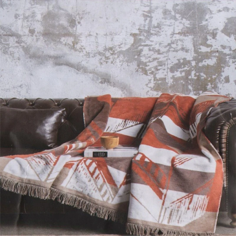 Плед Giltex 370, 200х220 см, двуспальный, хлопок, разноцветный Плед Giltex 370, 200х220 см, двуспальный, хлопок, разноцветный