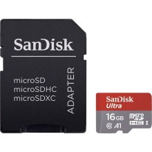 Yaddaş kartı Sandisk 16GB Ultra microSDHC