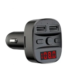 Автомобильный FM трансмиттер Earldom ET-M47 Wireless Car MP3 + Charger black