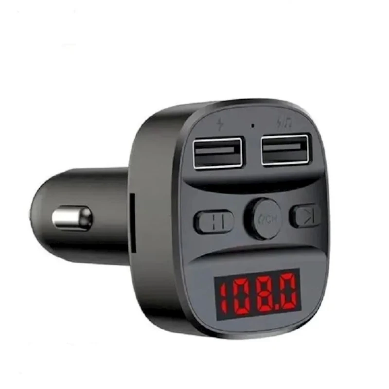 Автомобильный FM трансмиттер Earldom ET-M47 Wireless Car MP3 + Charger black Автомобильный FM трансмиттер Earldom ET-M47 Wireless Car MP3 + Charger black