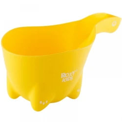 Ковшик для купания ребенка Roxy Kids RBS-002-L, полипропилен, желтый, 22x12.5x9.5 см, 0.8 л