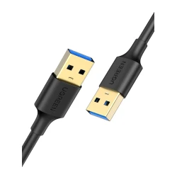 Кабель Ugreen US128 10370 USB 3.0 to USB 3.0 Black, 1 м