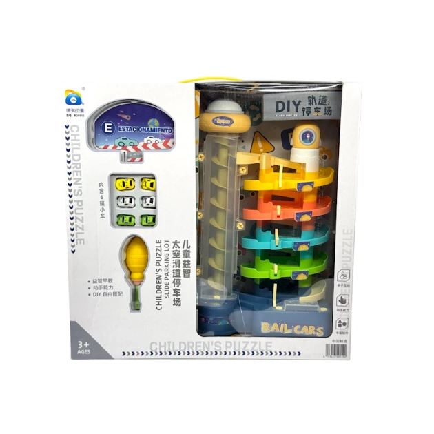 İnteraktiv oyuncaq DIY Parking Roller Coaster Track BQ9515, 3+ yaş