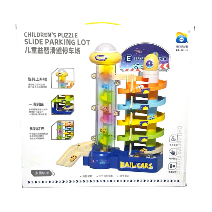 İnteraktiv oyuncaq DIY Parking Roller Coaster Track BQ9515, 3+ yaş