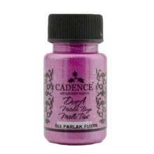 Akril boya-metallik Cadence Dora Metallic Paint 155 Bright Fuchsia 50 ml