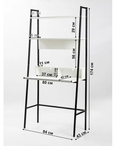Yazı masası 174x43x84 sm, LDSP, ağ