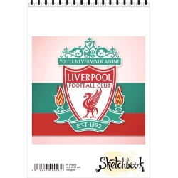 Блокнот Sketchbook Liverpool F.C., A5, 30 листов