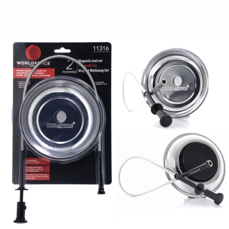 Набор магнитных инструментов Worldforce 11316, лоток+стержень
