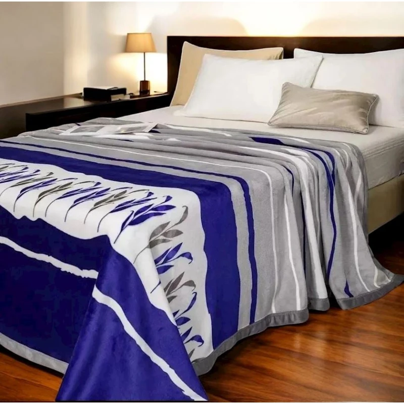 Örtük MiraNova 114, ikinəfərlik, bambuk, rəngbərəng, 230x250 sm