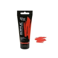 Акриловая краска художественная Rosa Gallery 624, киноварь, 60 мл