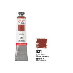 Масляная краска Rosa Studio 521 Burnt Sienna 45 мл