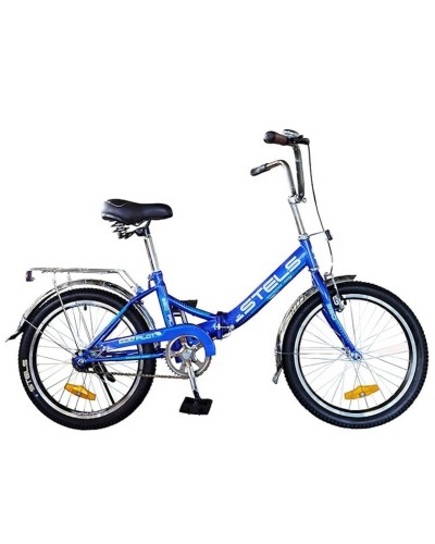 Şəhər velosipedi qatlanan Stels Pilot 24-STELS-750 Blue, 24
