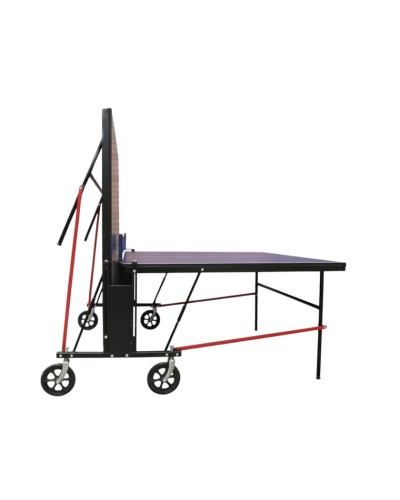 Stolüstü tennis üçün dəst, qatlanan masa, 2740x1525x760mm, 20mm qalınlıq, 80kq, təkərlidir, 2 raketka+setka+top, qapalı məkan üçün - WS0913