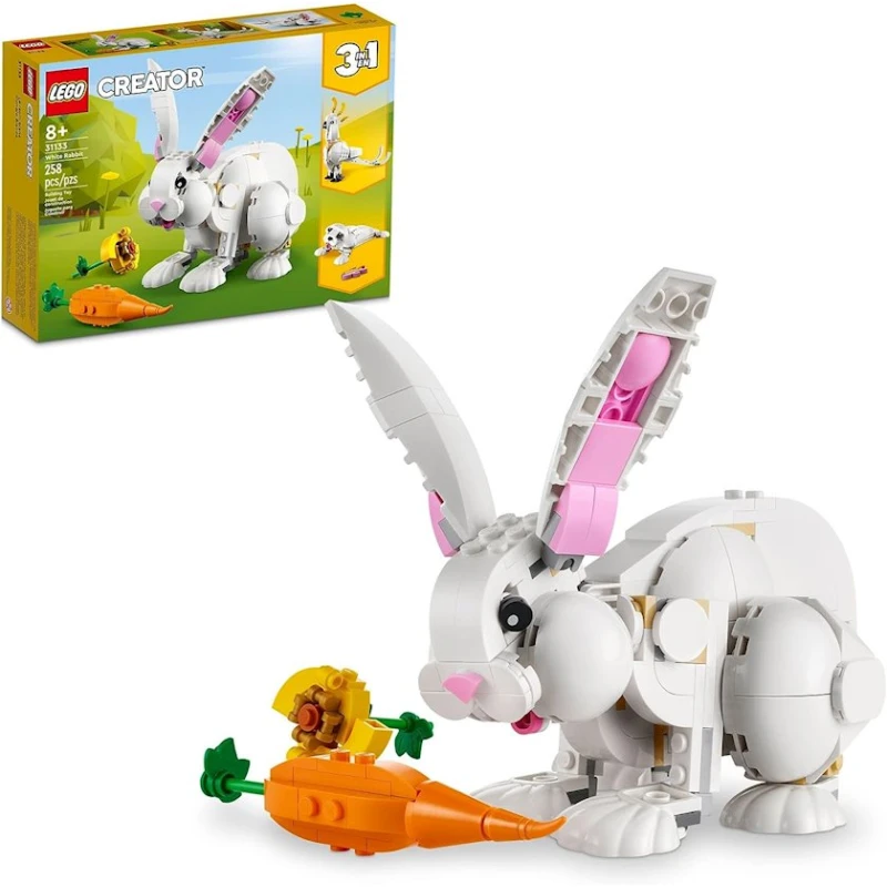 Конструктор Lego Creator White Rabbit 31133, 8+ лет, 258 элементов Конструктор Lego Creator White Rabbit 31133, 8+ лет, 258 элементов