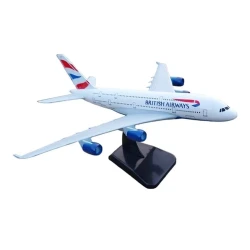Коллекционная фигурка Aircraft Model British Airbus A 380, 17.5x20x8 см, железо/пластик Коллекционная фигурка Aircraft Model British Airbus A 380, 17.5x20x8 см, железо/пластик
