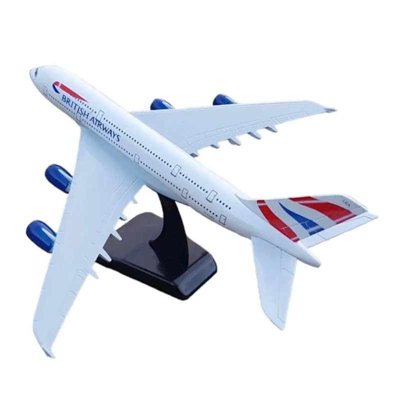 Коллекционная фигурка Aircraft Model British Airbus A 380, 17.5x20x8 см, железо/пластик Коллекционная фигурка Aircraft Model British Airbus A 380, 17.5x20x8 см, железо/пластик