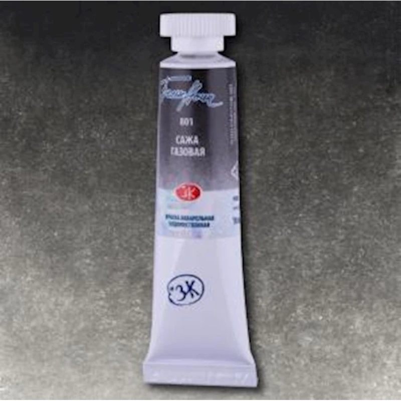 Акварель Белые ночи, Сажа газовая, 10мл Акварель Белые ночи, Сажа газовая, 10мл