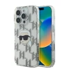 Чехол Karl Lagerfeld Clear Hard Monogram для Apple iPhone 16 Pro, Transparent Чехол Karl Lagerfeld Clear Hard Monogram для Apple iPhone 16 Pro, Transparent