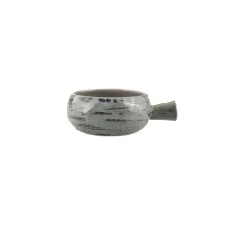 Салатница Porland Stoneware Vintage, керамика, серая, 14 см