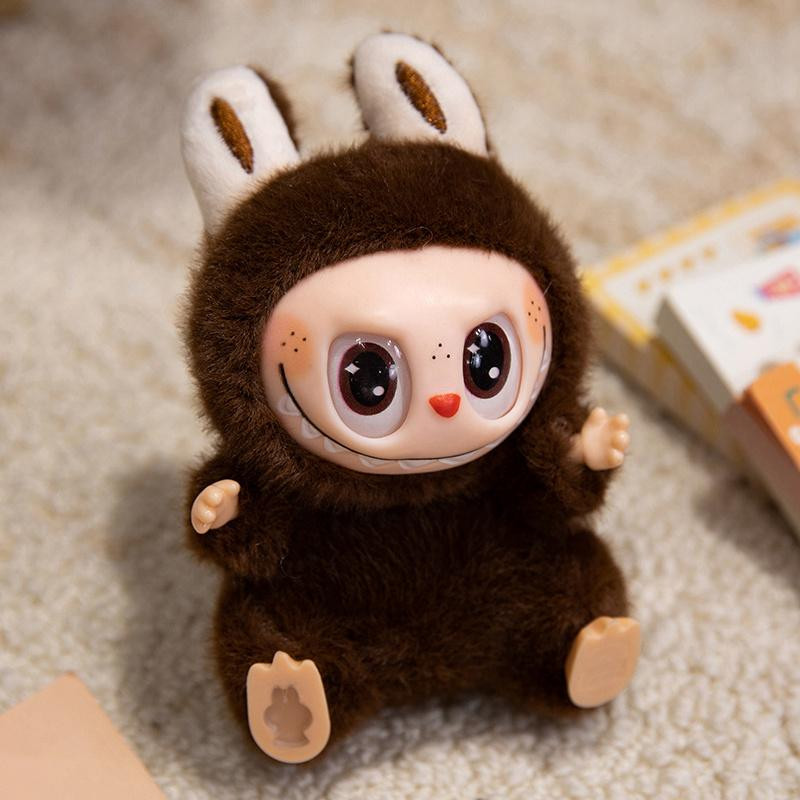 Игрушка-сюрприз Labubu LB-01RAX с плюшевой игрушкой волка с большими глазами и ушками кролика - Labubu LB-01RAX для детей Игрушка-сюрприз Labubu LB-01RAX с плюшевой игрушкой волка с большими глазами и ушками кролика - Labubu LB-01RAX для детей
