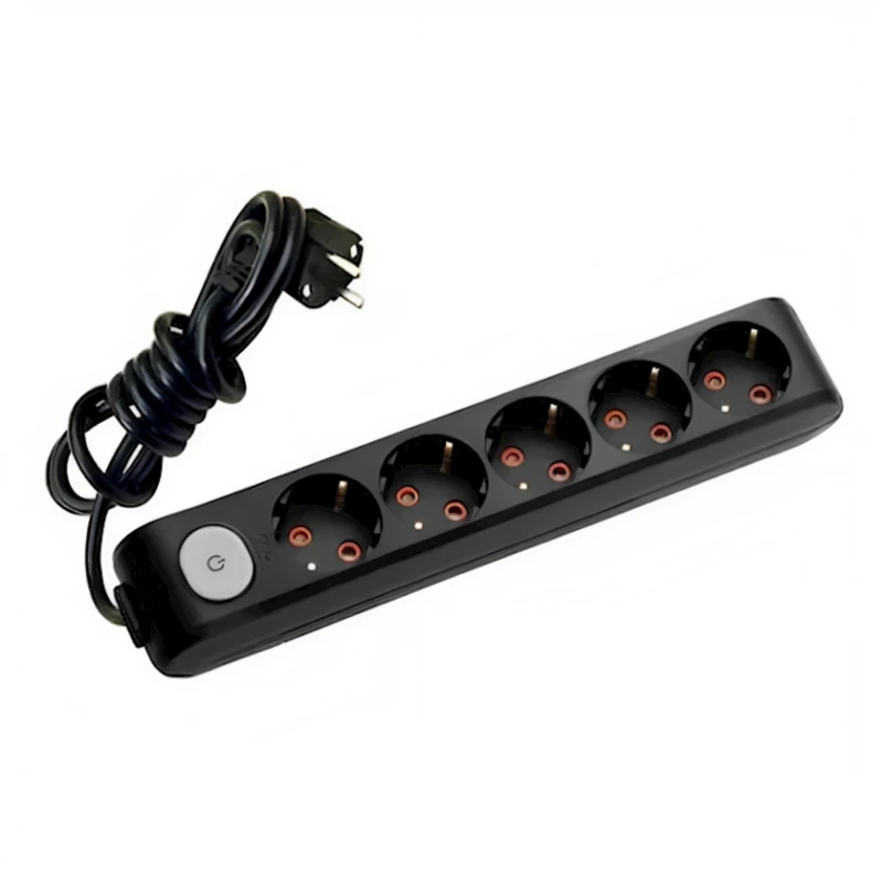 Удлинитель сетевой VIKO, 3 м, с заземлением, 5-розеточный