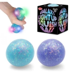 Игрушка-антистресс One for Fun Galaxy Light Up Squish Ball, 3+ лет, 1 шт, товар в ассортименте