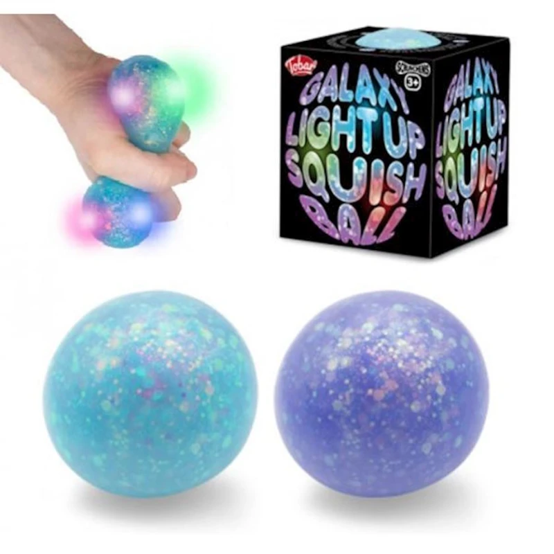 Antistress oyuncaq One for Fun Galaxy Light Up Squish Ball, 3+ yaş, 1 əd, məhsul çeşiddə