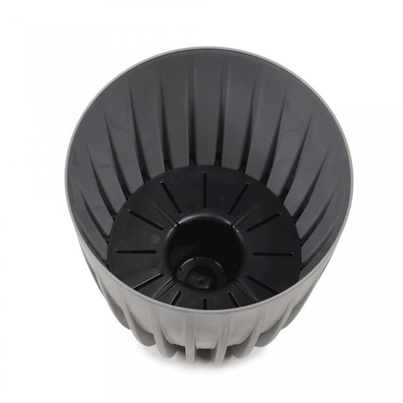 Горшок Lamela ME-908, 30x35.6 см, 11.6 л, пластик, серый Горшок Lamela ME-908, 30x35.6 см, 11.6 л, пластик, серый