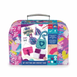 Toxuma üçün dəst Addo Out to Impress My Knitting & Crochet Case, 8-12 yaş