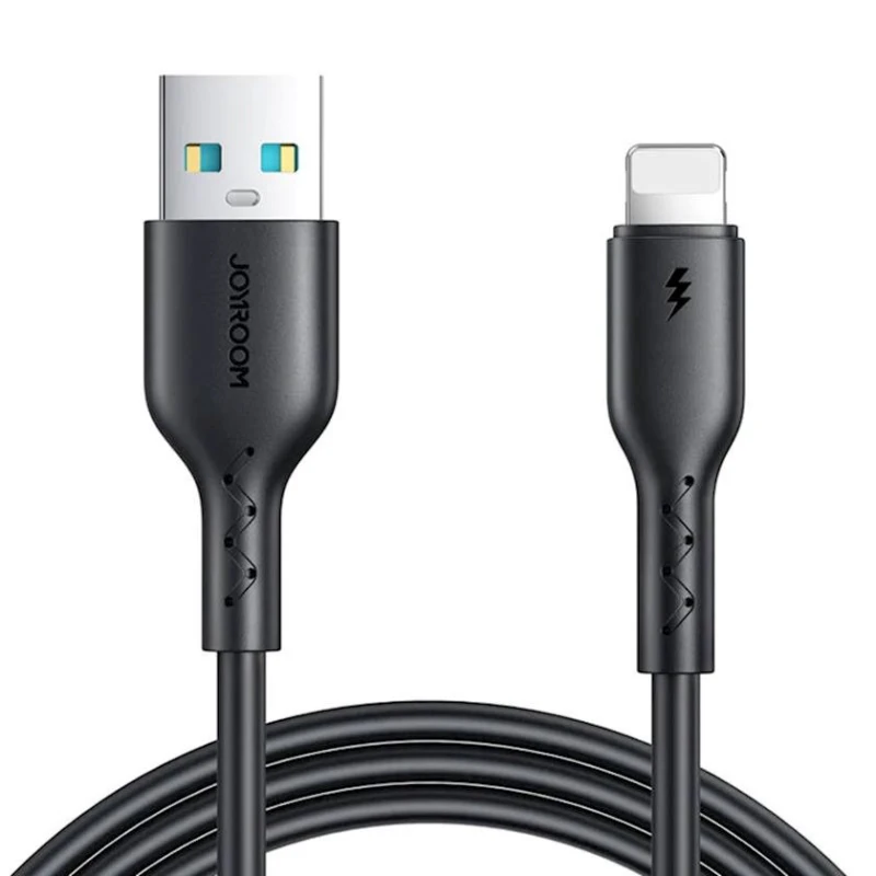 USB kabel Joyroom SA26-AL3 USB to Lightning, Qara USB kabel Joyroom SA26-AL3 USB to Lightning, Qara