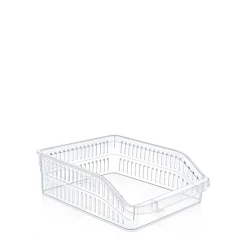 Корзина для хранения Hobby Life, 25.5x30x9.5 см, пластик, прозрачный