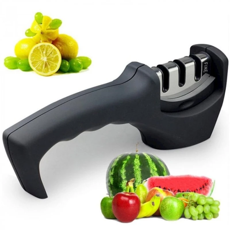 Bıçaqlar üçün itiləyici 020958, qara Bıçaqlar üçün itiləyici 020958, qara