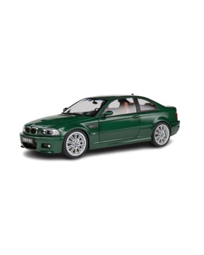 Maşın Solido Diecast BMW E46 M3 Coupe Green 1:18
